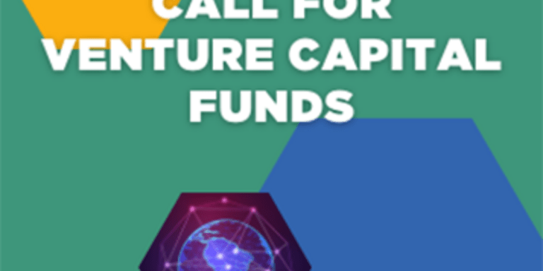 Call for venture capital funds event flyer